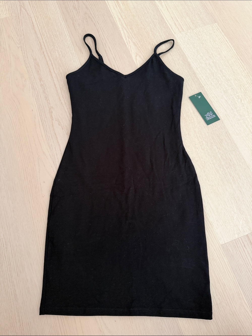 NWT Wild Fable by Target Black Bodycon Mini Dress Size XS